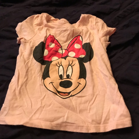 Pink Minnie Disney T Shirt - Picture 1 of 2